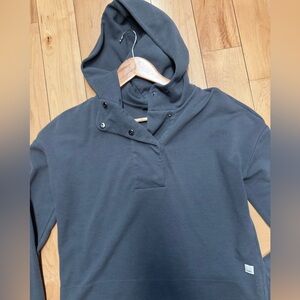 Vuori Dark Gray Hoodie Sweatshirt